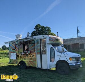 22' Ford E-450 Mobile Kitchen Food Truck with Pro Fire Suppression System