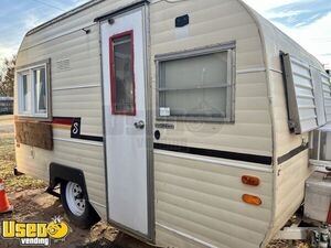 8' x 12'   One of a Kind Remodeled Vintage Travel Trailer Snowball Trailer Shaved Ice Trailer