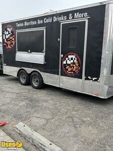 Turnkey - 2016 8.5' x 18' Kitchen Food Concession Trailer w/ HUD Insignia