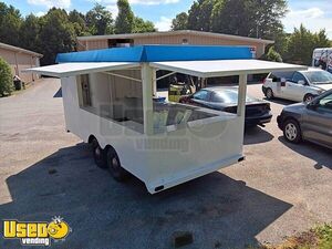 Empty Concession Trailer | Mobile Street Vending Unit