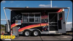 2021 8.5'  x 18' Freedom Kitchen Food Concession Trailer with Pro Fire System & HCD Insignia