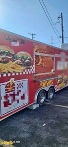 2018 24' Kitchen Food Concession Trailer with Fire Suppression System
