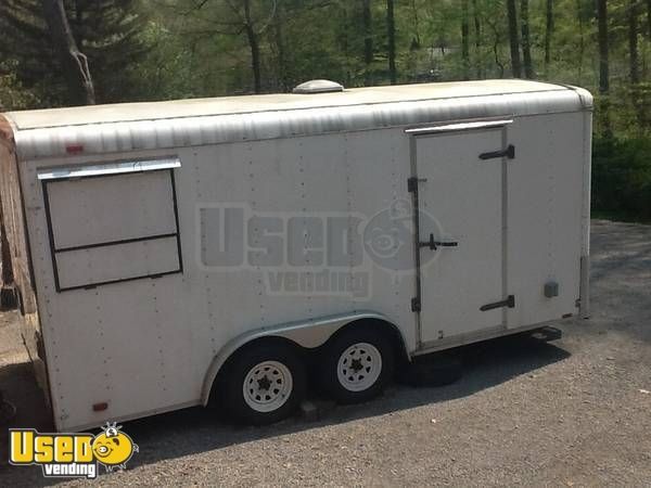 16' x 8' Turnkey Concession Trailer