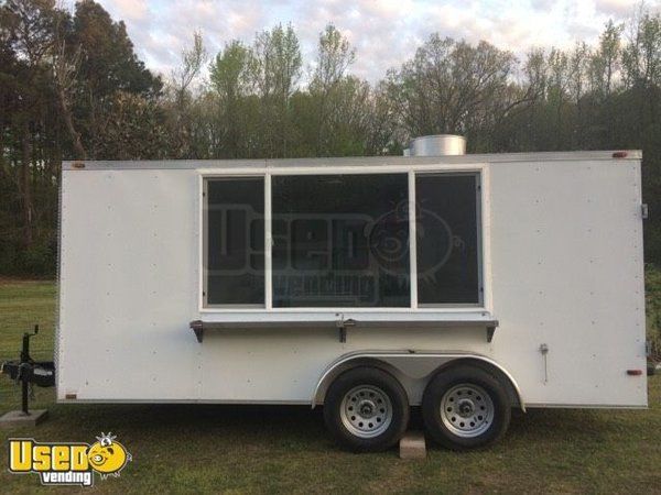 2017 - 7' x 16' Food Concession Trailer