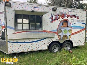 Gently Used - 2020 Ice Cream Concession Trailer | Mobile Dessert Unit