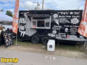 2022 8.5' x 16' Empire Cargo Kitchen Food Trailer with Fire Suppression System