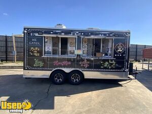 2022 8.5' x 18' Kitchen Food Concession Trailer with Fire Suppression System