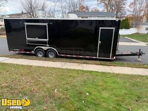 26' Kitchen Food Concession Trailer with Fire Suppression System and Bathroom