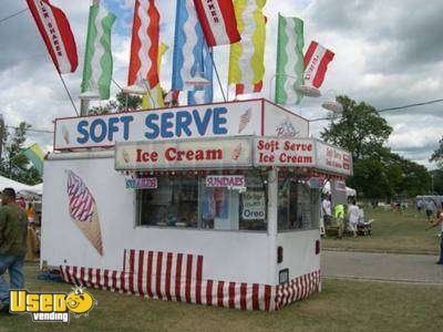 16' Wells Cargo Ice Cream Trailer Trailer