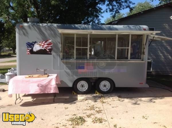 6.6' x 14' Food Concession Trailer