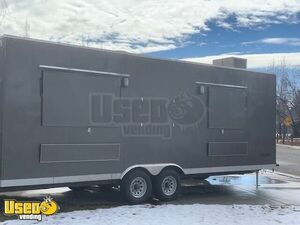 2018 - 8.4' x 24' Commercial Mobile Kitchen Food Concession Trailer