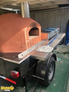 Lightly Used Wood-Fired Pizza Trailer / Brick Oven Pizza Trailer