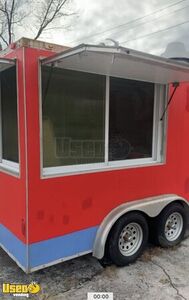 2002 7' x 14' Kitchen Food Trailer | Food Concession Trailer