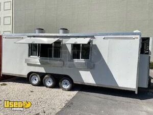 2022 8' x 23' Kitchen Food Concession Trailer with Pro-Fire Suppression