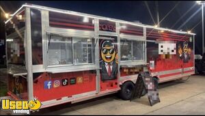 Fully Equipped - 2020 8.5' x 32' Kitchen Food Concession Trailer with Fire Suppression