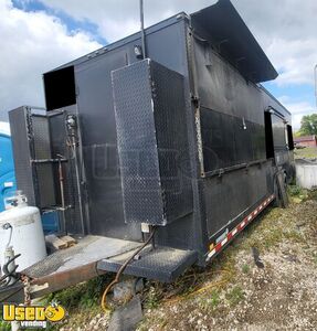 2017 8.5' x 26' Kitchen Food Concession Trailer with Enclosed Porch + NSF Equipment