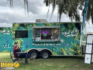 2021 8' x 16' Coffee/Shaved Ice Trailer Mobile Vending Unit for