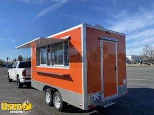 2022 7' x 13' Brand New Food Concession Trailer / New Mobile Kitchen Unit