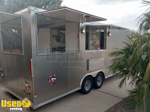 2017 Loaded 8' x 22' Mobile Kitchen Unit / Food Concession Trailer with Porch