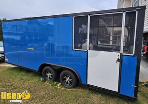 Like-New - 2023 8.5' x 24' Kitchen Food Concession Trailer with 6' Screened Porch