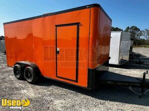 NEW - 2024 7' x 16' Quality Cargo Concession Trailer | DIY Trailer
