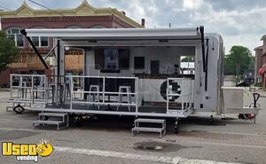 2024 20' Mobile Bar & Double Stage Rental Trailer Event Tailgating Trailer