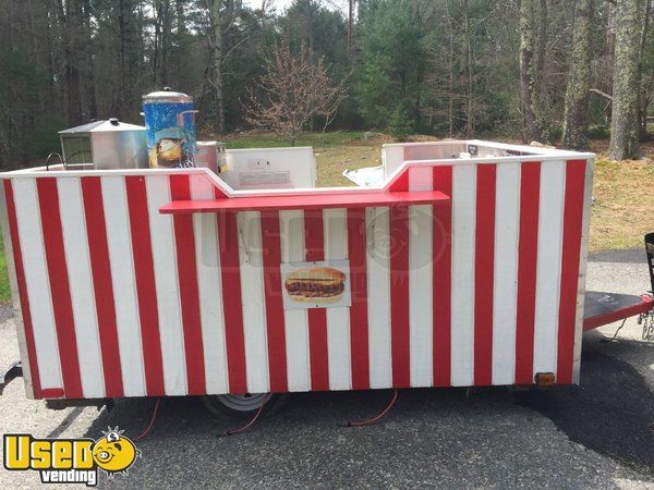 7' x 9' Open-Style Food Concession Trailer