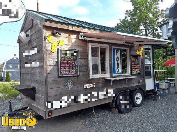 Used 2012 Food Concession Trailer with Porch / Portable Kitchen