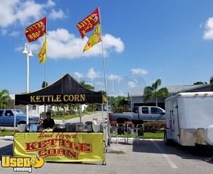 Turnkey Mobile Kettle Corn Business / Popcorn Concession Stand with Trailer
