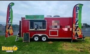 Fully Equipped - 2020 8.5' x 20' Quality Cargo Pizza Trailer | Concession Trailer