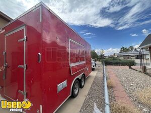 2017 8' x 16' Kitchen Food Concession Trailer with Fire Suppression System