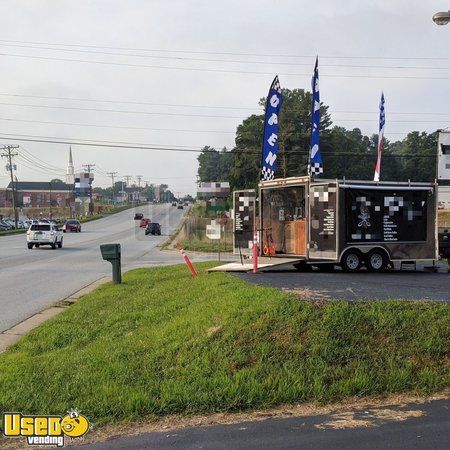 2017 - 8.5' x 15' Diamond Cargo Coffee Concession Trailer / Mobile Cafe