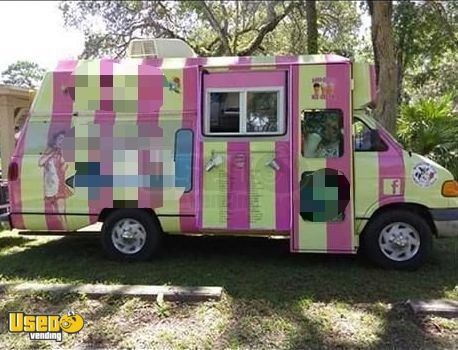 Dodge Turnkey Shaved Ice / Ice Cream Truck