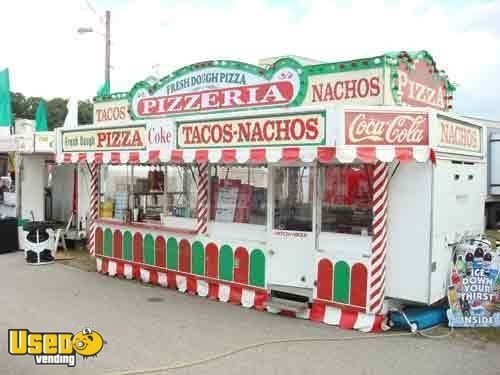 Pizza / Nacho / Taco Concession Trailer