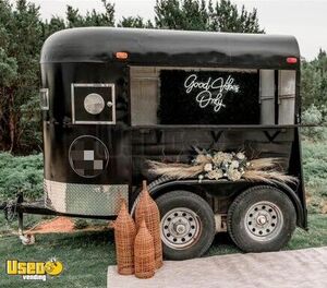 Very Cute 2-Horse Trailer Mobile Bar Conversion / Ready to Roll Bar on Wheels
