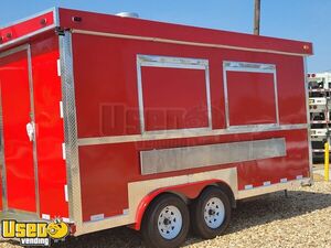 Like New - 2023 8' x 16' Kitchen Food Trailer | Food Concession Trailer