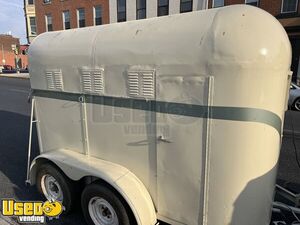 Vintage - 1973 Horse Trailer Concession Conversion | Mobile Vending Unit