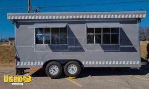 2021- 6' x 18' Food Concession Trailer Mobile Kitchen