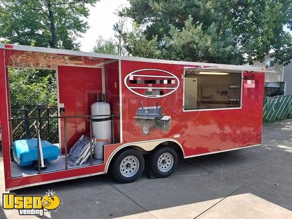 Food Concession Trailer with Porch