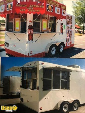 2010 Cargo Mate 7' x 16' Street Food Concession Trailer