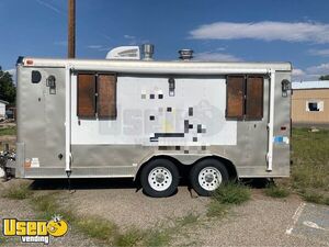 2007 Interstate 8' x 16' Mobile Kitchen Food and Coffee Concession Trailer