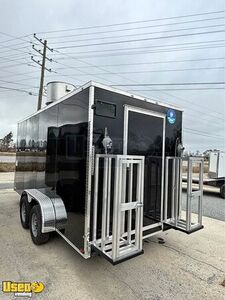 2025 7' x 16' Food Concession Trailer | Mobile Vending Unit