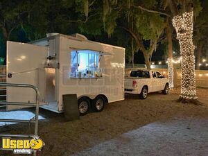 8.5' x 12' Kitchen Food Concession Trailer with Fire Suppression System