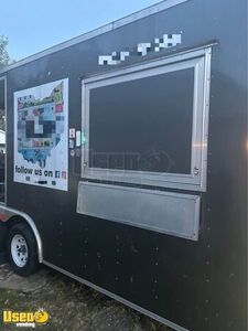 Well Equipped - 2016 8.5' x 20' Lark Barbecue Food Concession Trailer with Porch