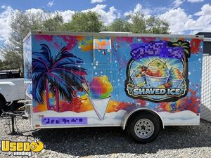 2019 Empire Cargo 6' x 16' Shaved Ice Trailer Snowball Concession Unit