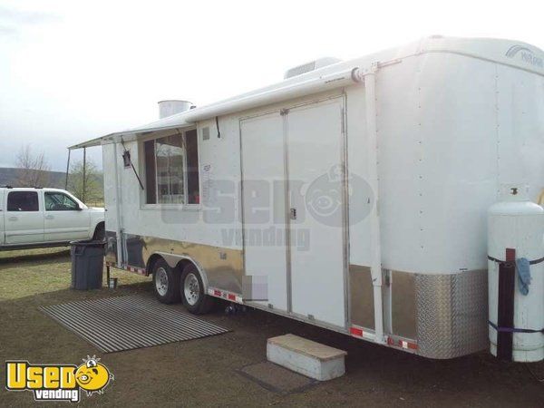 2007 - 22' x 8.5' Mirage Mobile Kitchen Concession Trailer