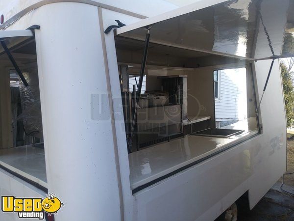 7' x 14' Fibrecore Food Concession Trailer