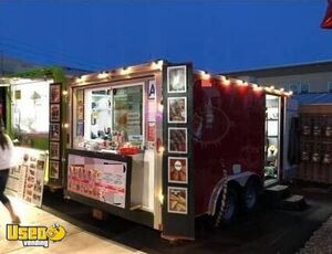 Ready to Roll 2014 8' x 16' Food Concession Trailer / Used Mobile Kitchen Unit