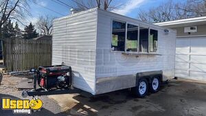 2019 - 7.5' x 15.5' Health Department Approved Food Concession Trailer