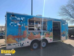 2018 Cargo Mate 20' Commercial Kitchen Food Vending Concession Trailer